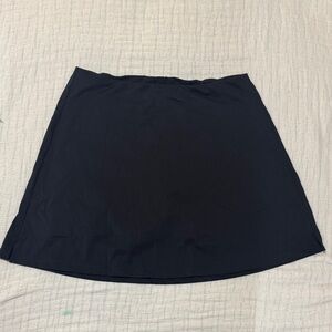 Black Tennis Skirt with Pockets